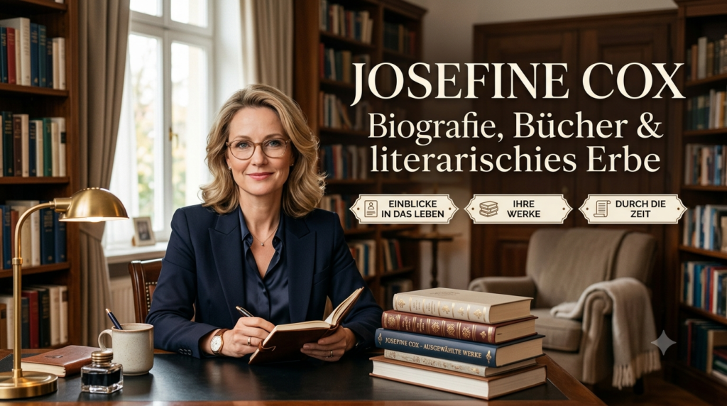 Josefine Cox – Biografie, Bücher & literarisches Erbe josefine cox